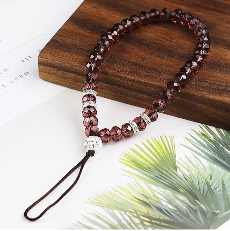 Ремешок на запястье для телефона ремешок руку Кристальный жемчуг переносной