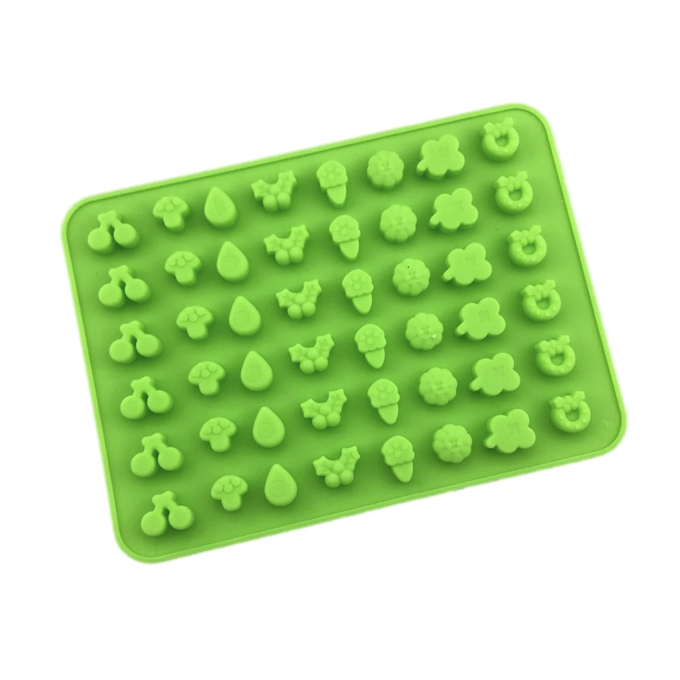 Силиконовая форма для мастики шоколада конфет 48 ячеек| |