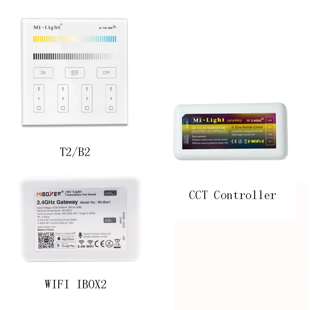 Управление светодиодной лентой ler Mi светильник B2/T2 сенсорная панель Wifi Ibox