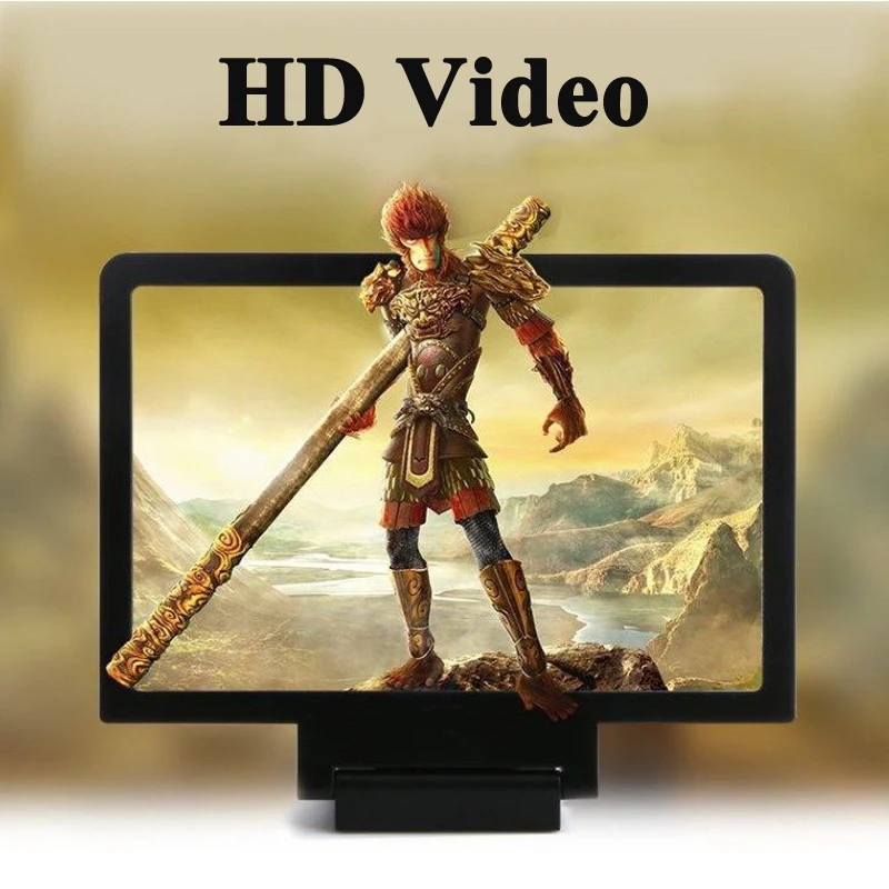 HD-лупа для экрана телефона универсальный держатель Настольный кронштейн