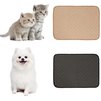 2pcs dog pee pads pet training mat dog diapers puppy pads waterproof absorbent washable reusable pads for dogs cats rabbit sml