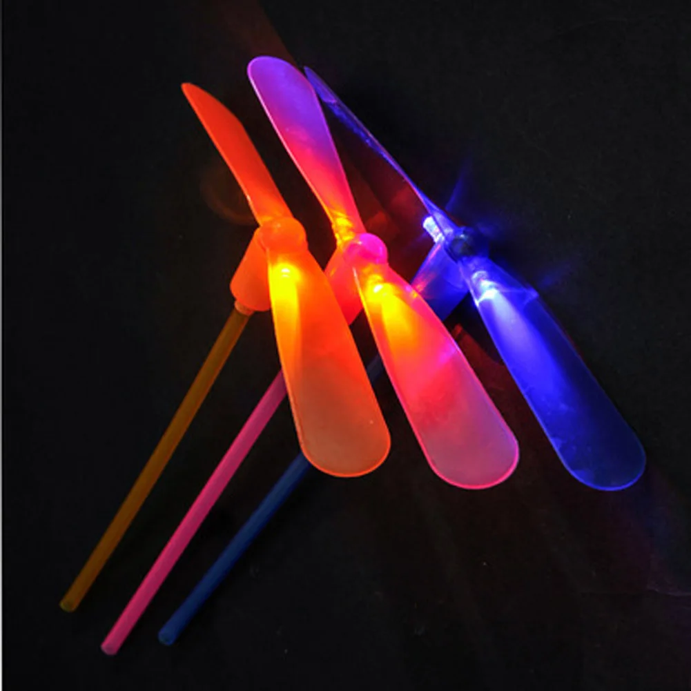 1 шт. случайный Цвет Творческий бамбуковая стрекоза с отделкой из сверкающих