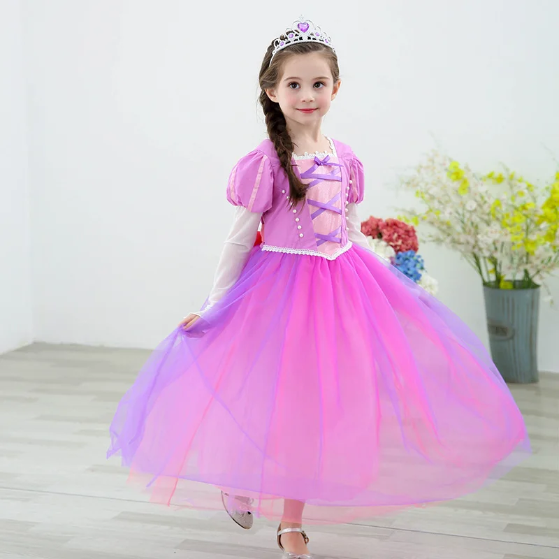 Костюмы принцессы Софии Новинка Сезон осень зима Кружевное платье пачка для