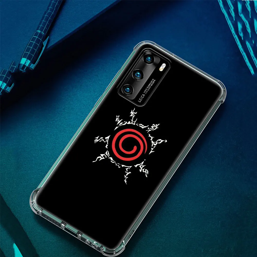 

Sasuke Naruto for Huawei P30 P40 Lite E P Smart 2019 Z P20 Pro Case Airbag Phone Cover for Huawei P30Lite Soft Tpu Shell