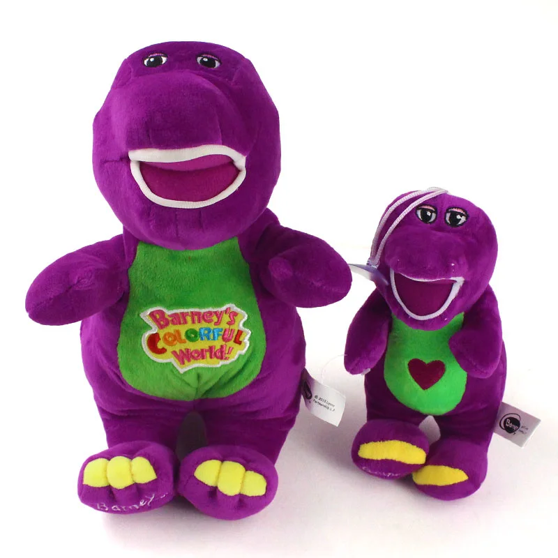 20-30cm Singing Friends Purple Dinosaur Barney Sing I LOVE YOU Song Plush Doll Toy Christmas Gift For Children | Игрушки и хобби
