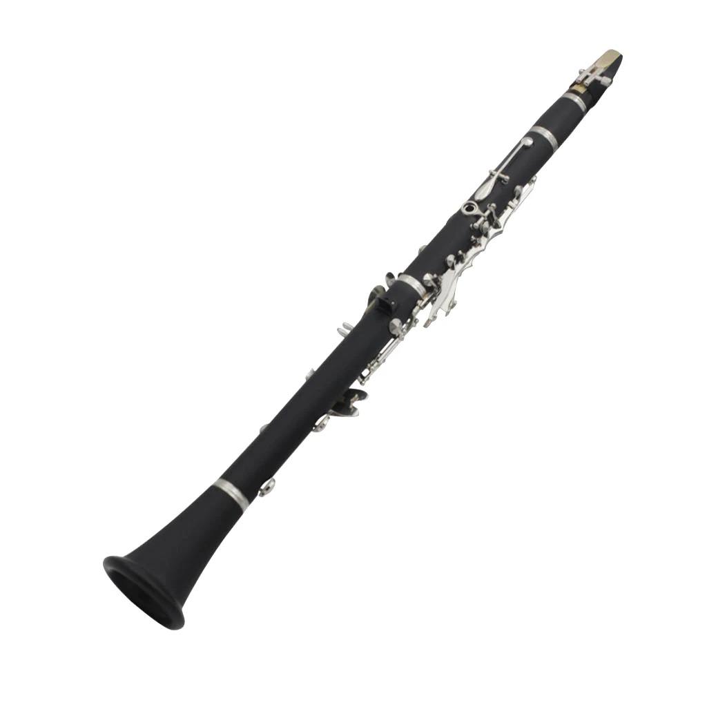 Professional Clarinet Black Ebonit Bb 17 Key Clarinet B Flat Good Sound Box enlarge