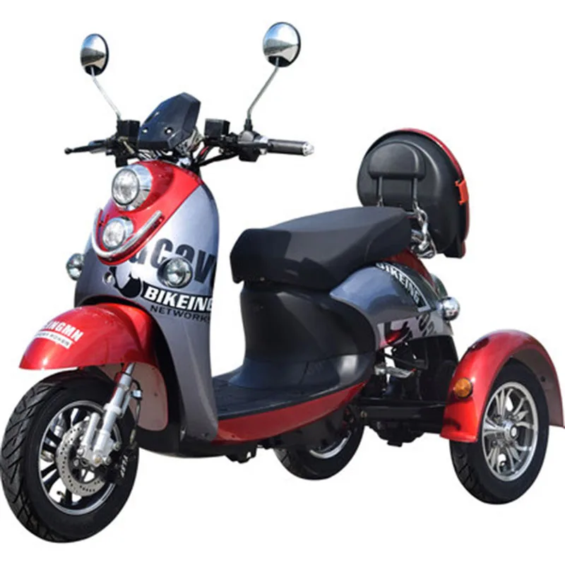Verkauf Elektrische Dreirad Erwachsene Elektrische Fahrrad Akku Haushalt Bike Ältere Pick-up Kinder Nehmen-aus Scooter