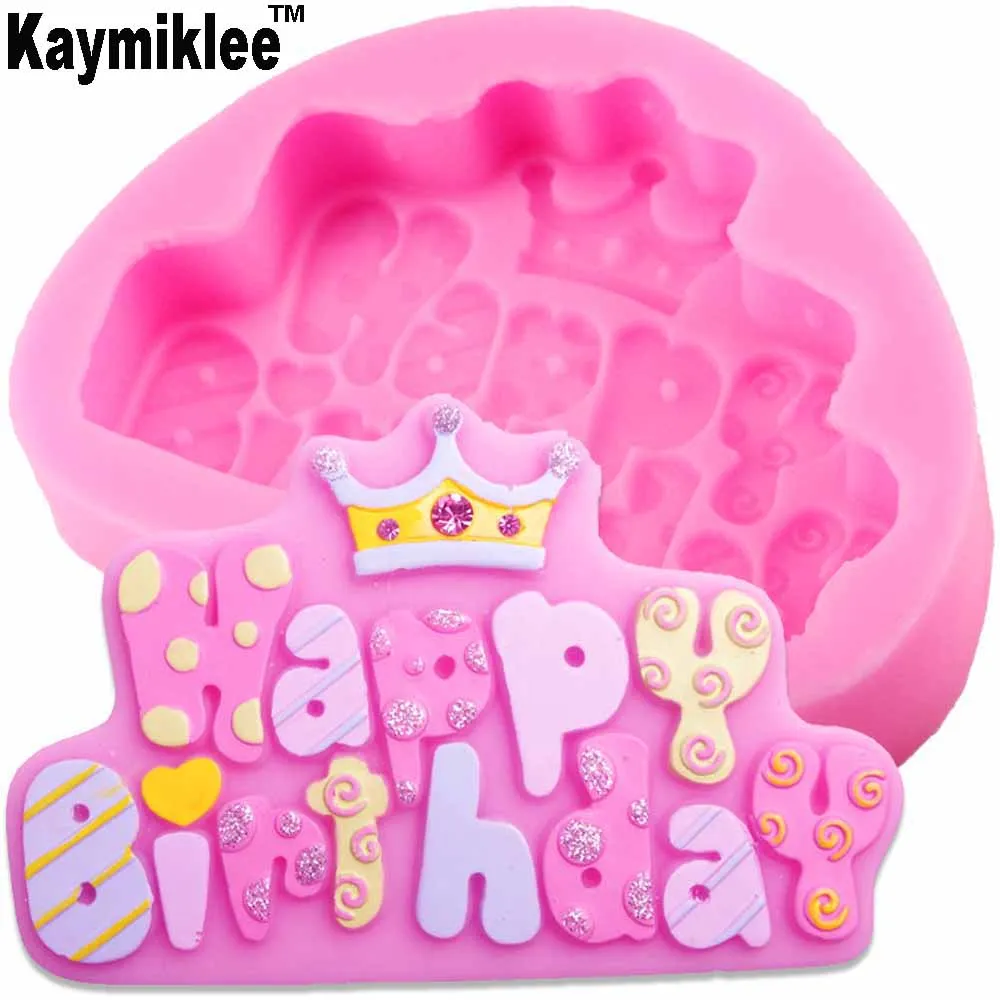 Форма для мыла на день рождения M793 форма силиконовая выпечки домашний декор 3D