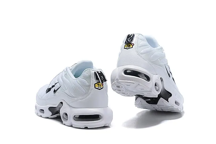 

NIKE AIR MAX PLUS PRM white double Logo fashion men's running shoes outdoor sports Sneakers comfortable