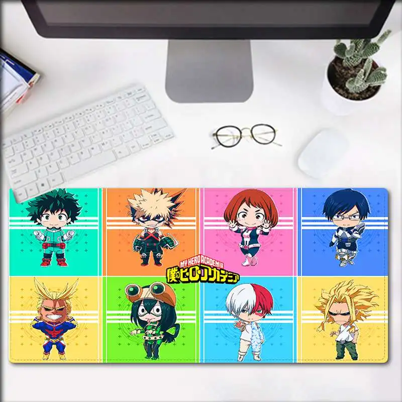 

MRGLZYGame Animation Mouse Pad Large Luffy Boys E-sports Keyboard Pad Computer Big Table Mat Gaming Mouse Pad Mouse Pad