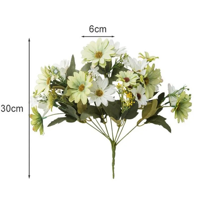 Большой искусственный подсолнух Шелковый цветок для свадьбы повторное