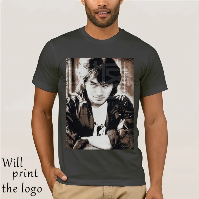 T-shirt KinoPhoto By Victor Tsoi THE LAST HERO V.TsOY Different Size. NEW Cotton T-Shirt Fashion T Shirt Free Shipping shirt | Мужская