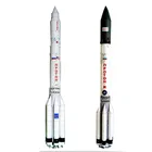 Советская протонная ракета протонм, 3D космическая ракета, сделай сам, бумажная карточка, модель, набор для строительства, развивающие игрушки, военная модель, строительная игрушка