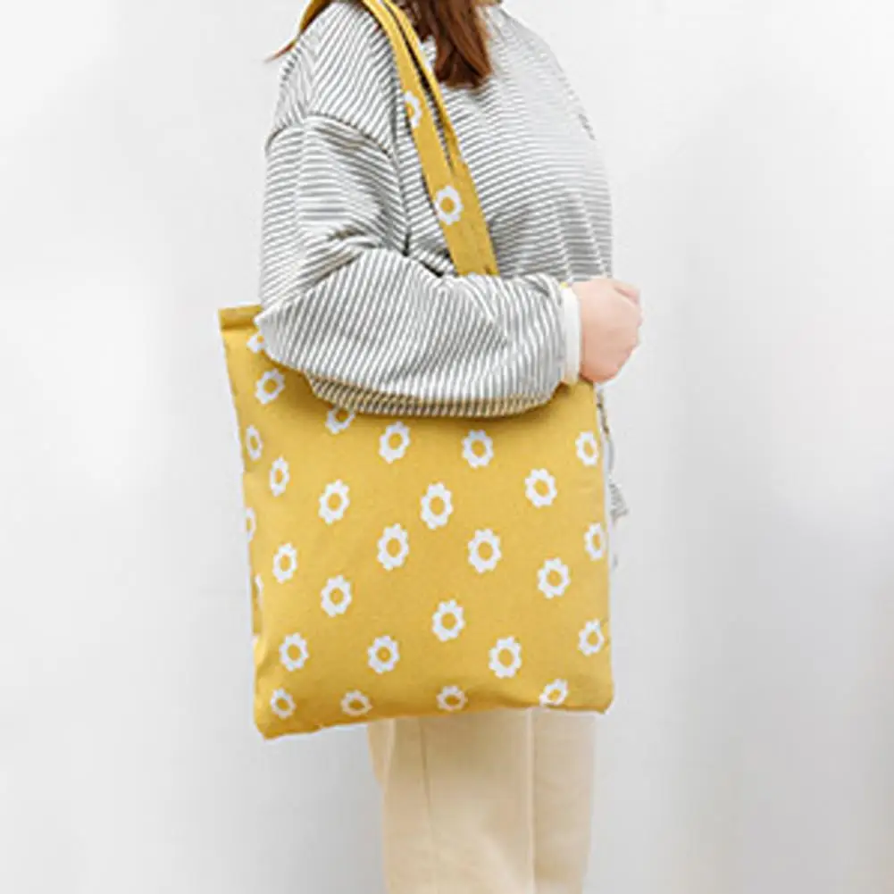 Модная Холщовая Сумка повседневная универсальная дорожная тоут из хлопка и льна