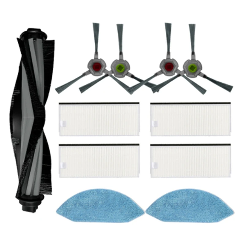 

Main Side Brush HEPA Filter Mop Cloth for Ecovacs Deebot U2/DGN22 Robot Vacuum Cleaner Accessories Replacement