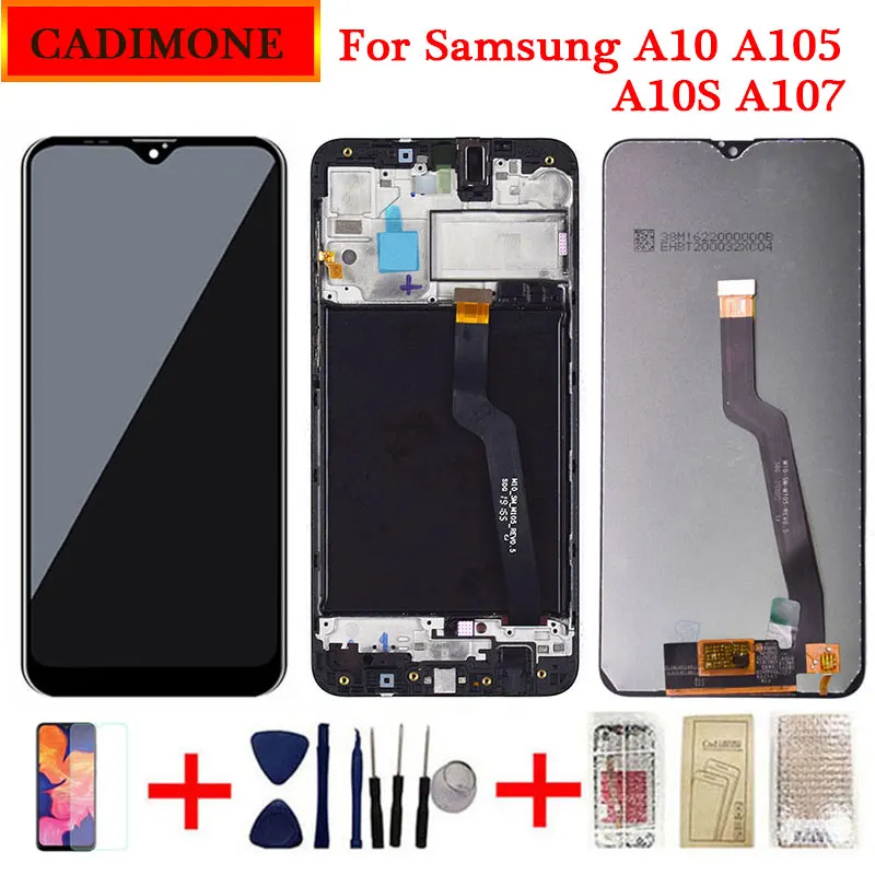 ЖК дисплей для Samsung Galaxy A10 A105 A105F SM A10S 2019 A107 A107FD A107DS сенсорный экран