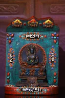 9tibetan temple collection old filigree mosaic gem dzi bead buddhist altar longevity buddha enshrine the buddha ornaments