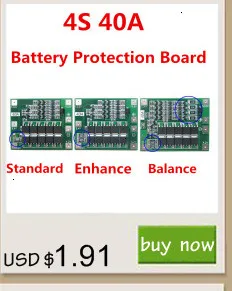 3S 60A BMS плата/li-ion 12,6 V 18650 BMS PCM плата защиты аккумулятора для литий-ионного аккумулятора с балансом