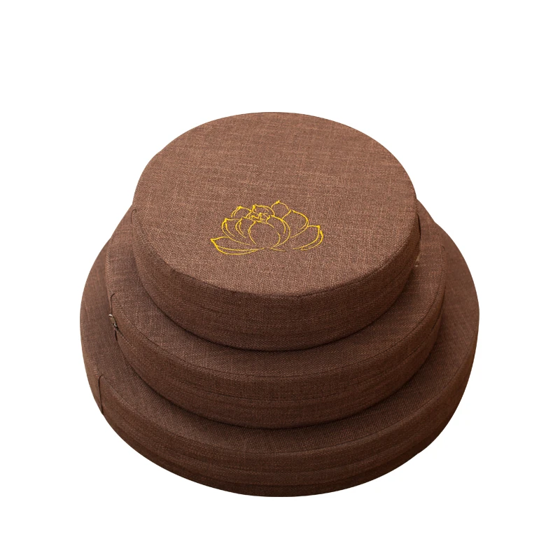 Различные виды татами подушки Йога круглый коврик сиденье стула для дома