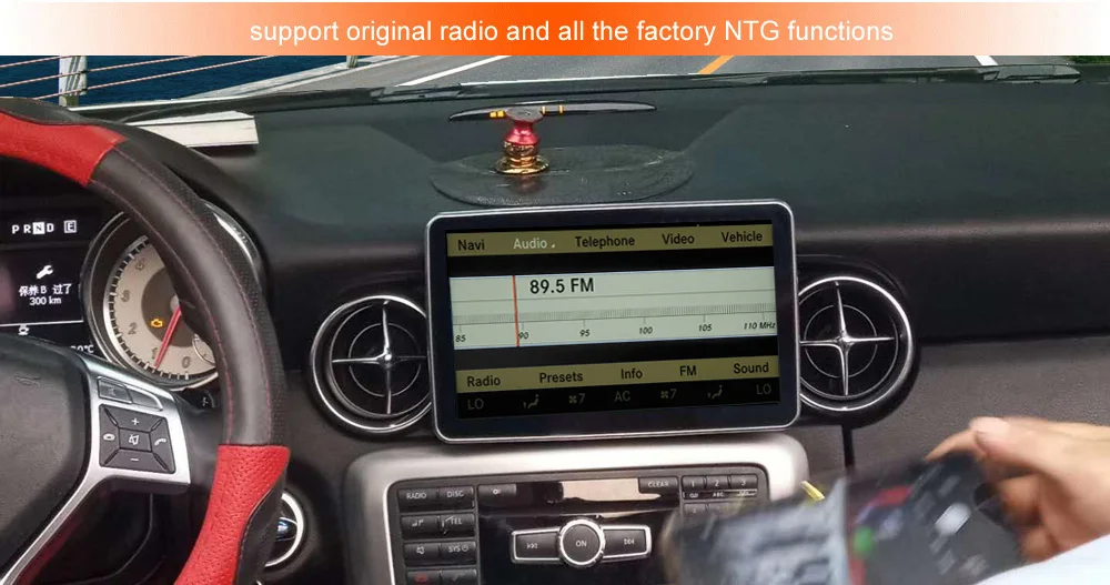8-Core, 4 Гб+ 64G Мобильный DVR Android 8,4 дюймов Дисплей для Mercedes Benz SLK 2009- команда Системы обновления Экран