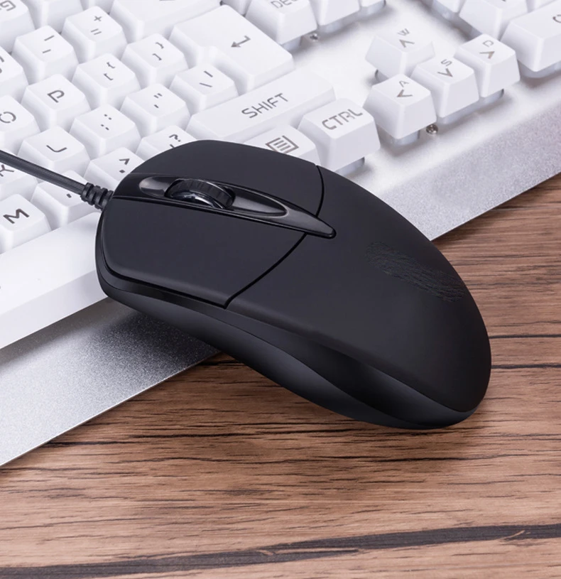 

V9 Gaming Mice Mouses 3 Button 1200 DPI USB Wired Silent Optical Compatible with PC Laptop 3-Level Resolution