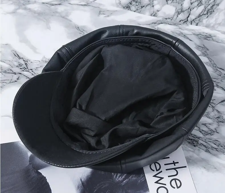 Новые модные Восьмиугольные шляпы для женщин Классическая кепка газетчика из