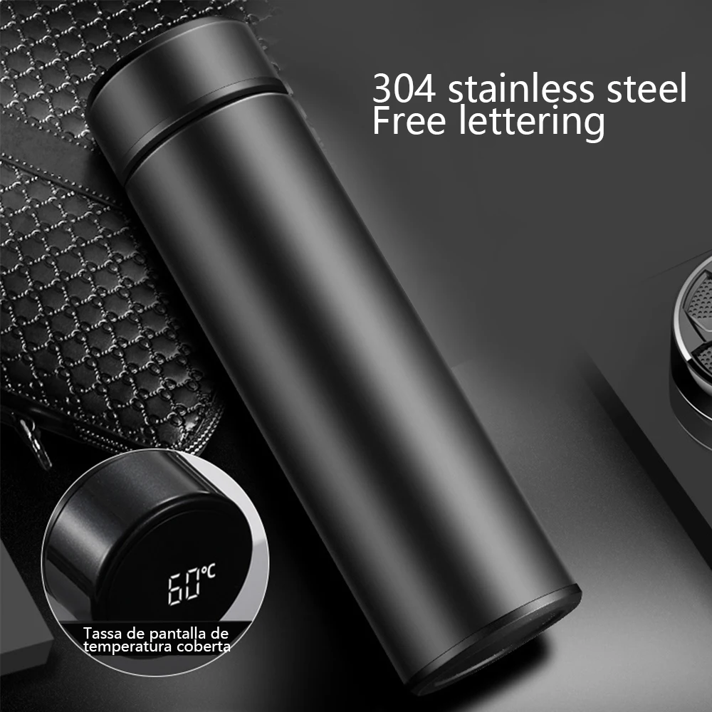Термос из нержавеющей стали смарт-термометр дорожная кружка для кофе