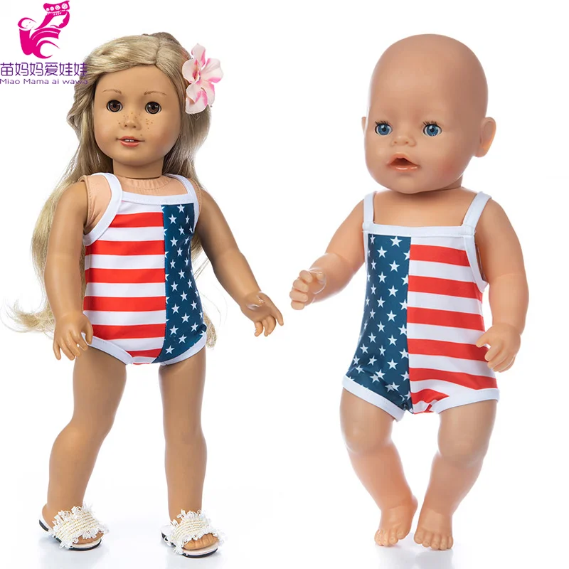 

Одежда для детей, детская мода Кукла Одежда Nenuco Ropa y su Hermanita бикини с цветочным принтом комплект 18-дюймовые куклы девушки одежда для купания