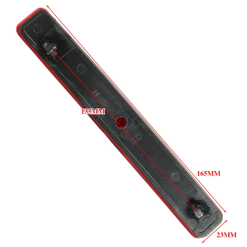 Красный задний левый и правый бампер отражатель задсветильник фары бары