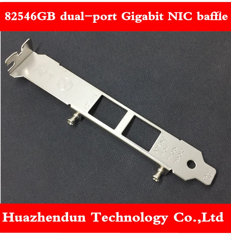 

pcie full height long bezel 82546GB dual-port Gigabit network card baffle 12CM 10pcs free shipping