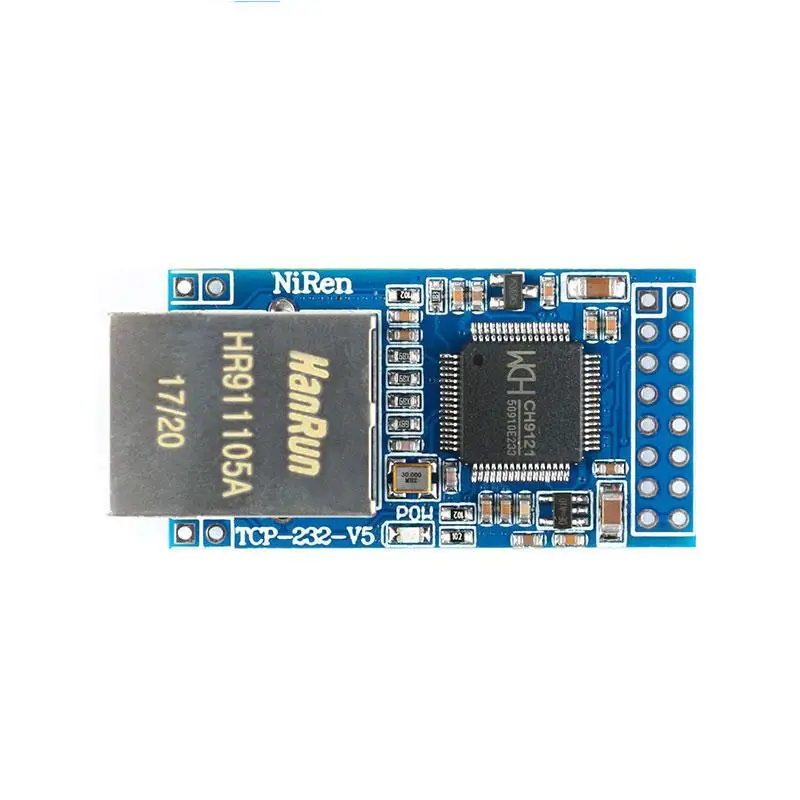 Последовательный порт CH9121 UART для сетевого модуля Ethernet модуль передачи TTL