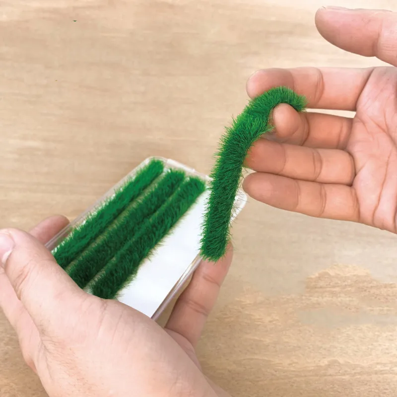 9 мм куст DIY трава для диорамы модель растения миниатюрная сцена моделирование