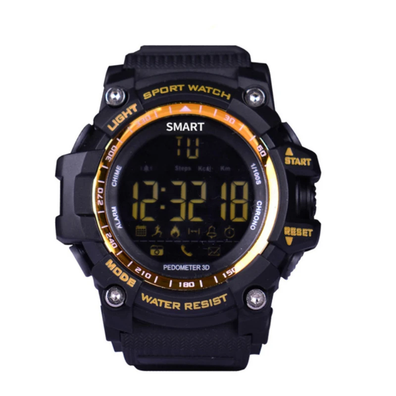 Смарт-часы EX16 модный браслет IP67 Водонепроницаемый QQ Wechat напоминание о интеллектуальном спортивном браслете электронные часы для студентов от AliExpress RU&CIS NEW