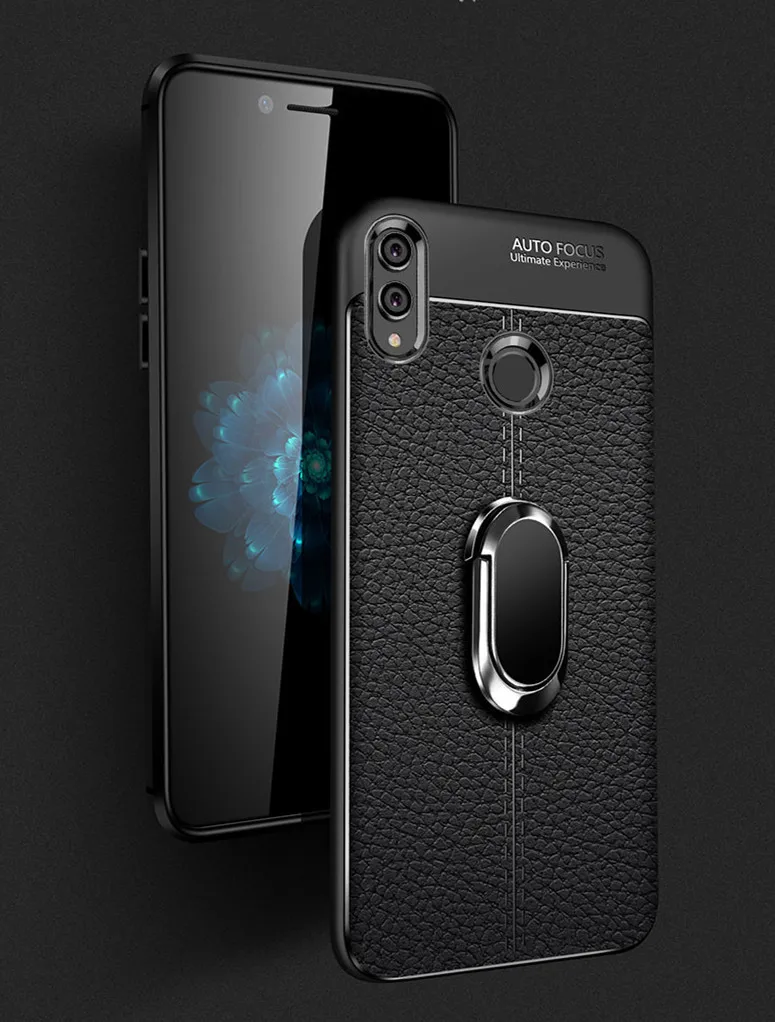 Магнитный автомобильный держатель для huawei Honor 8X P30 Pro чехол Полный протектор Мягкий силиконовый Противоскользящий чехол для mate 20 Lite mate 20X чехол