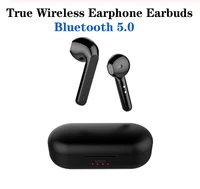 mini true wireless earphone earbuds bluetooth 5 0 freebud headphone l8 with super bass mic for iphone xiaomi huawei pk t3 i9s