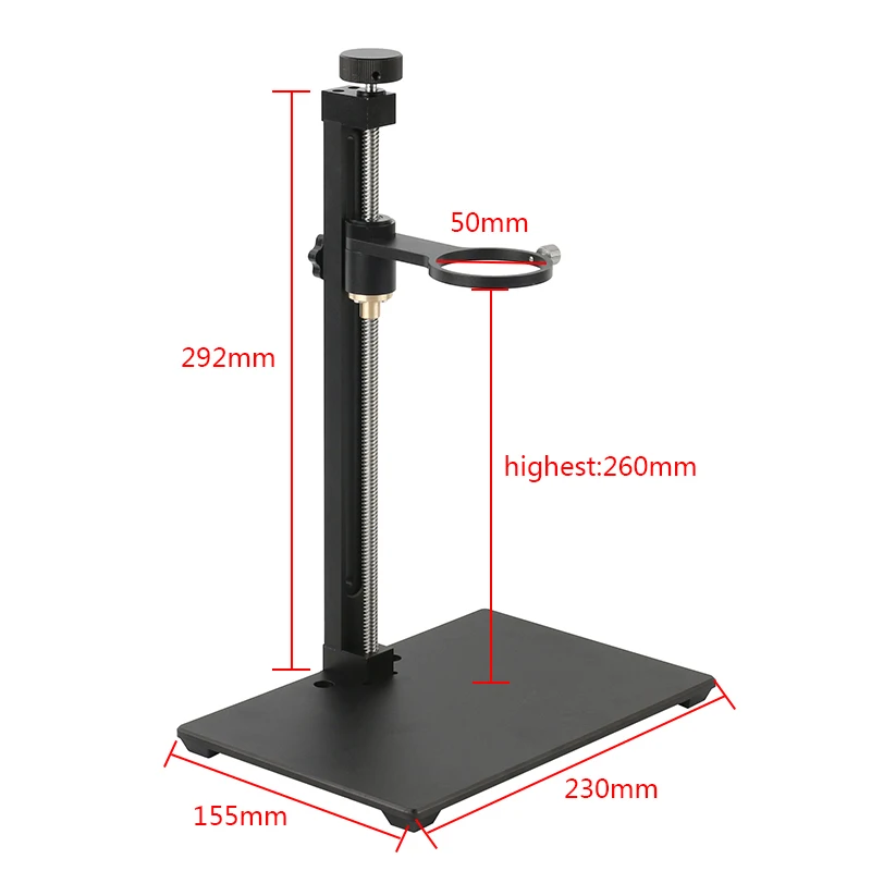 

4K 48MP 1080P HDMI USB Industrial Video Microscope Camera 130X Zoom C-Mount 144 LED Light For Soldering Repair