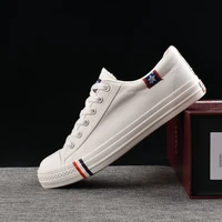 new men shoes summer casual shoes mens breathable canvas sneakers lace up solid color outdoor casual work shoes sneakers