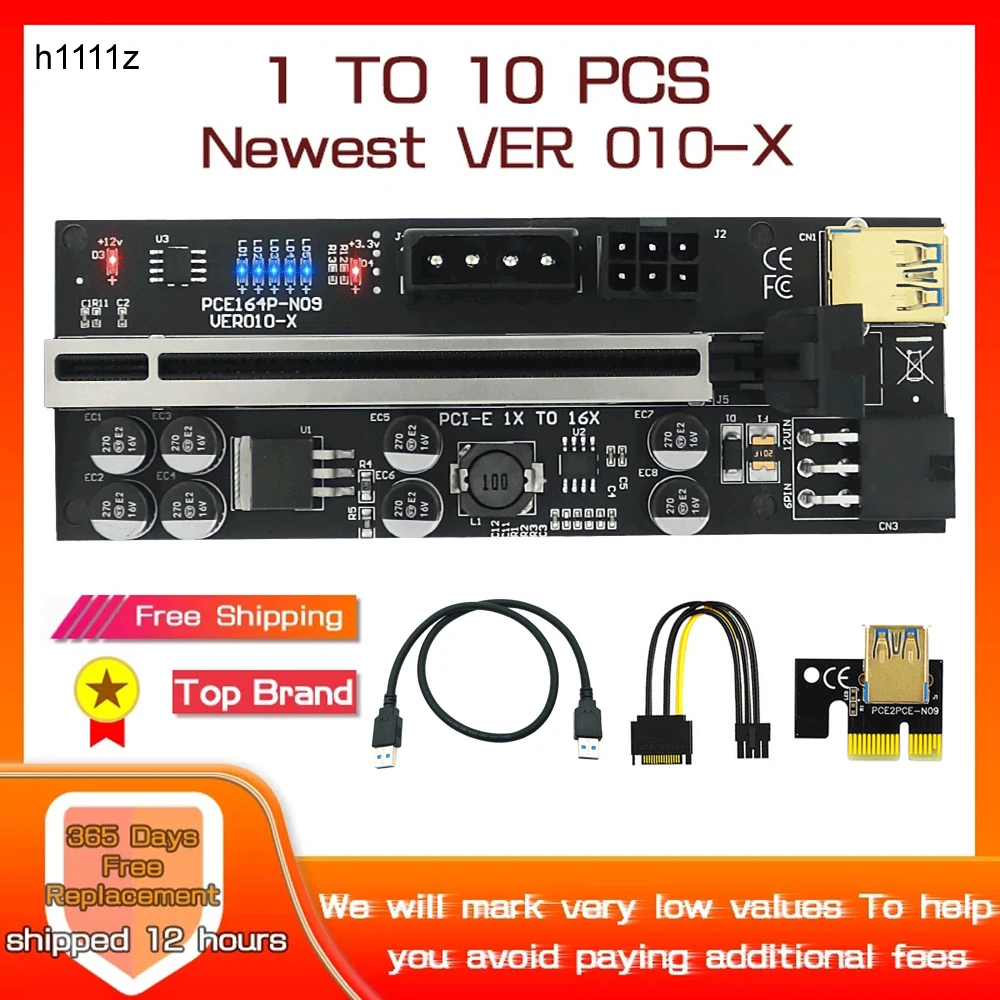 Подъемник для майнинга биткоинов 4 контакта 6 контактов 8 разъемов 1-10 шт. |