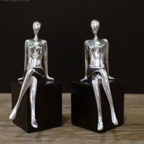 

Modern creative gifts electroplated character display Art decoration beauty model crafts model room statue decorated sculptures
