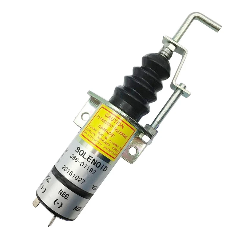 1502-12C7U2B2S1 SA-3405T 366-07197 2 контакта 12V Стоп Соленоидный клапан-Sinocmp отключает соленоид