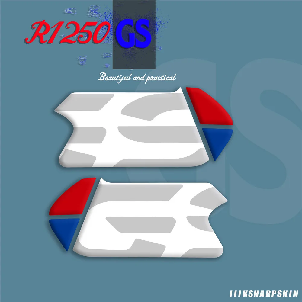 

New 3D motorcycle sticker gel protector side tank fuel tank sticker motorcycle fuel tank for BMW R1250GS Adventure 2019 r1250 gs