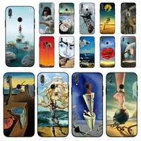 yndfcnb salvador dali art phone case for huawei honor 10 i 8x c 5a 20 9 10 30 lite pro voew 10 20 v30