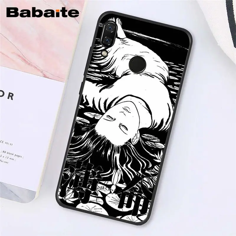 A9 Babaite Джунджи Ito футболки ужас чехол для телефона для Xiaomi Redmi8 4X 6A S2 Go Redmi 5 5Plus Note4 5 7 Note8Pro - Цвет: A9