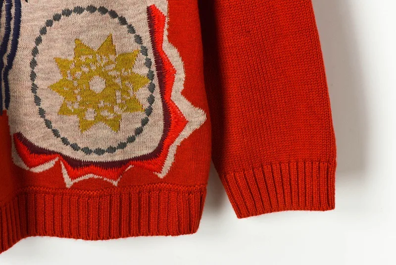 Женский джемпер женские свитера 2019 дизайнерский зимний свитер пуловер с круглым