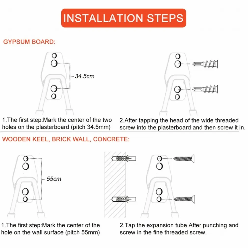 Набор крючков для хранения на складе гараже организации электроинструментов
