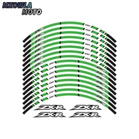 motorcycle high quality outer rim wheel decal reflective stickers for zxr750 zxr 750 stickers