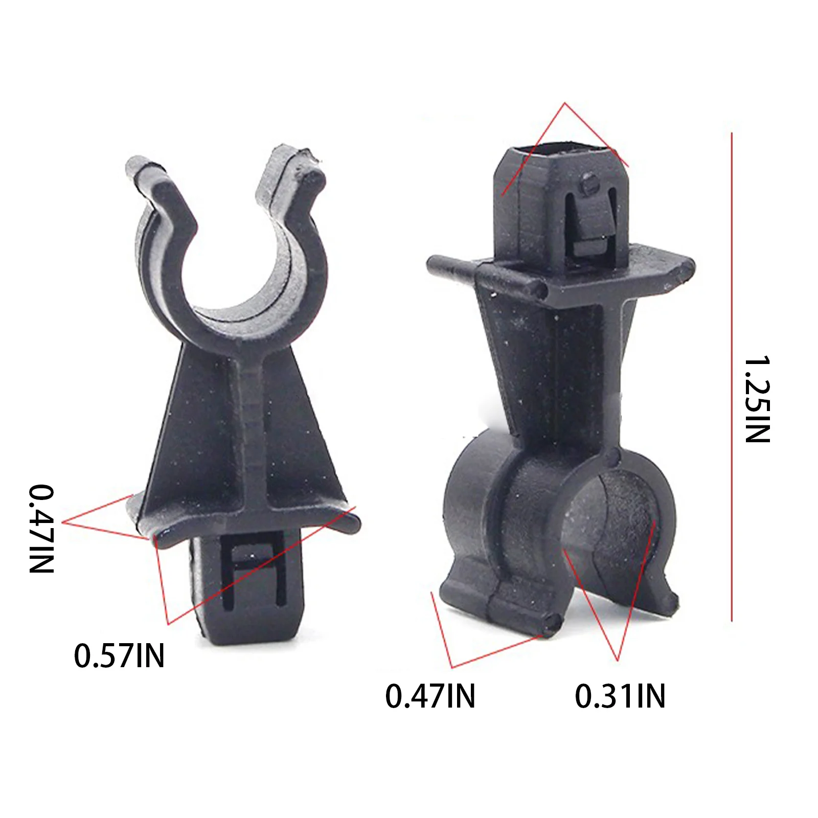 

65722-EB300 Car Retainer For Nissan Qashqai Dualis J10 Navara D40 Pathfinder R51 Bonnet Hood Support Prod Rod Clamp Clip Holder