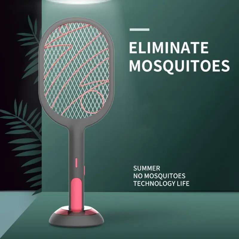 

USB Charging Electric Swatter Three Layer Mute Mosquitoes Lamp Killer