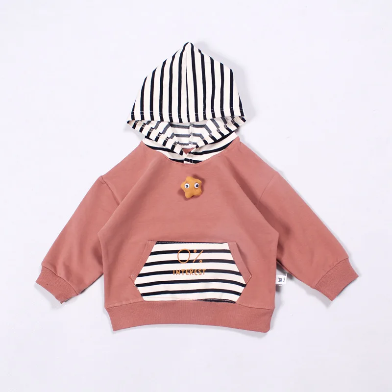 Свитер для маленьких мальчиков сезон осень-зима детские толстовки пуловер с
