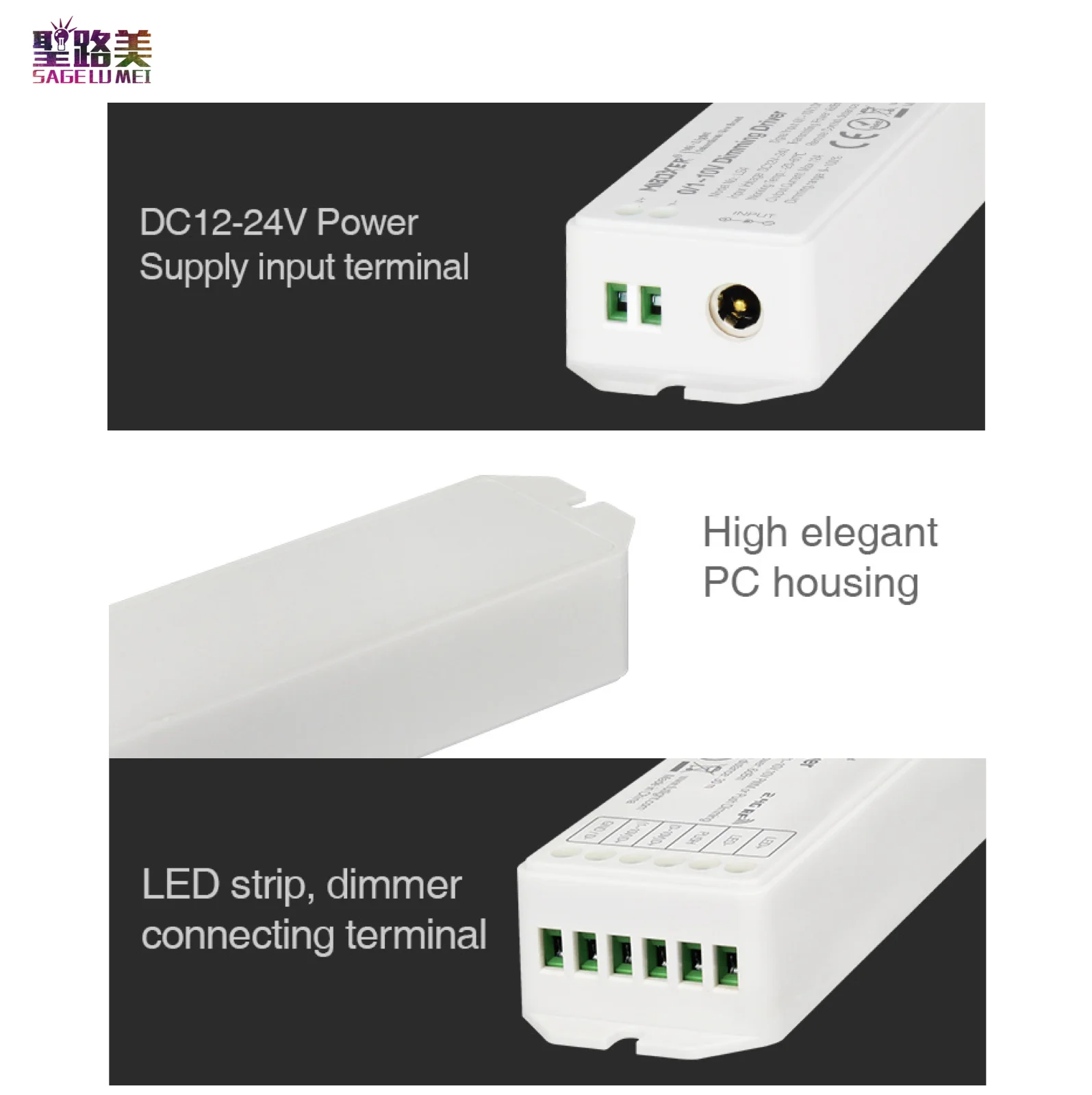LS4 0/1 ~ 10V Dim mi ng драйвер 2 4 GHz RF пульт дистанционного управления/приложение для ШИМ